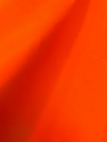 Cotton Drill Orange Fabric